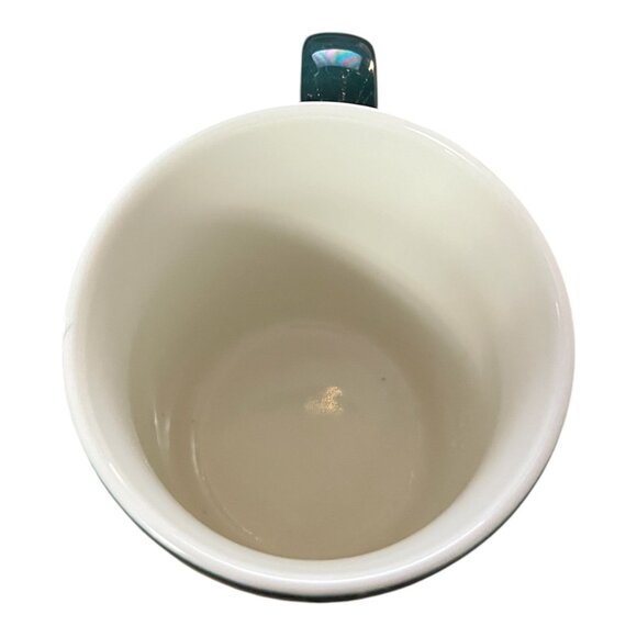 Starbucks 2020 Limited Edition “Thanks” Floral Green Ceramic Coffee Mug by Nestl - Picture 5 of 6